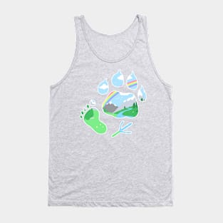 Paradise Paws Logo Tank Top